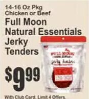 Full Moon Natural Essentials Jerky Tenders
