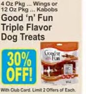 Good 'n' Fun Triple Flavor Dog Treats