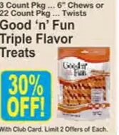 Good 'n' Fun Triple Flavor Treats