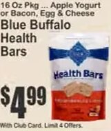 Blue Buffalo Health Bars at Key Food