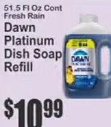 Dawn Platinum Dish Soap Refill at Key Food