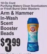 Arm & Hammer In-Wash Scent Booster Beads at Key Food