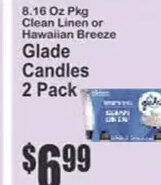 Glade Candles 2 Pack