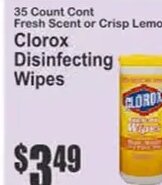 Clorox Disinfecting Wipes