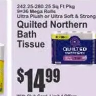 Quilted Northern Bath Tissue at Key Food