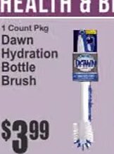 Dawn Hydration Bottle Brush at Key Food
