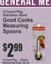 Good Cooks Measuring Spoons