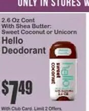 Hello Deodorant
