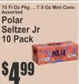 Polar Seltzer Jr 10 Pack