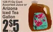 Arizona Iced Tea Gallon