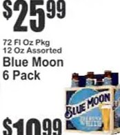 Blue Moon 6 Pack at Key Food