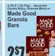 Made Good Granola Bars at Key Food