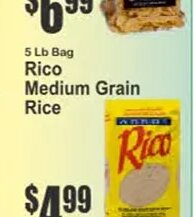 Rico Medium Grain Rice