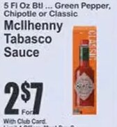 McIlhenny Tabasco Sauce