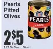 Pearls Pitted Olives