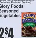 Glory Foods Seasoned Vegetables