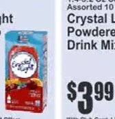 Crystal Light Powdered Drink Mix