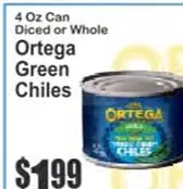 Ortega Green Chiles
