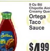 Ortega Taco Sauce
