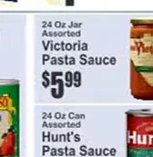 Victoria Pasta Sauce at Key Food