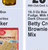 Betty Crocker Brownie Mix