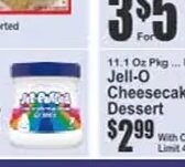 Jell-O Cheesecake Dessert