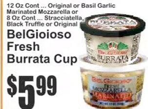 BelGioioso Fresh Burrata Cup