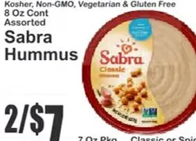Sabra Hummus