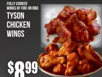 Tyson Chicken Wings at Key Food