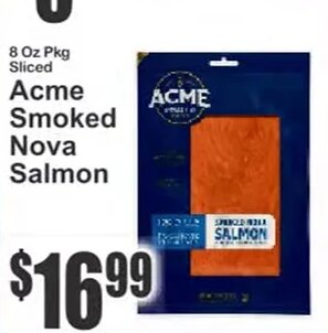 Acme Smoked Nova Salmon at Key Food