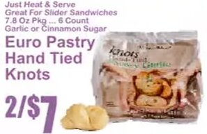 Euro Pastry Hand Tied Knots