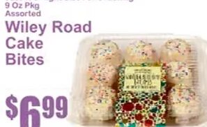 Wiley Road Cake Bites