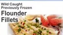 Wild Caught Previously Frozen Flounder Fillets