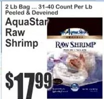 AquaStar Raw Shrimp