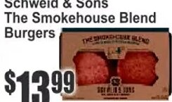 Schweid & Sons The Smokehouse Blend Burgers