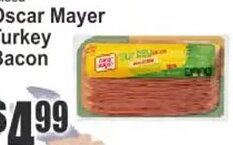 Oscar Mayer Turkey Bacon at Key Food