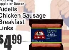 Aidells Chicken Sausage Breakfast Links