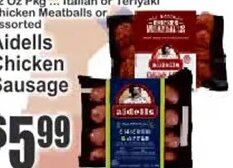 Aidells Chicken Sausage