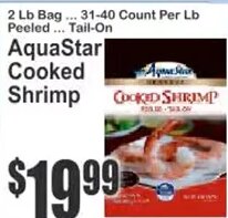 AquaStar Cooked Shrimp
