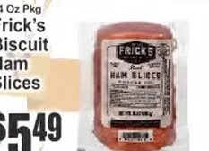 Frick's Biscuit Ham Slices at Key Food