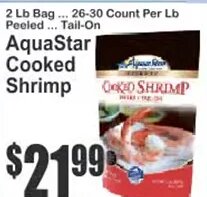 AquaStar Cooked Shrimp