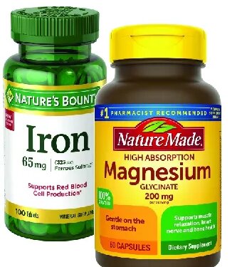 Nature Made Supplements or Nature's Bounty Supplements at Kroger