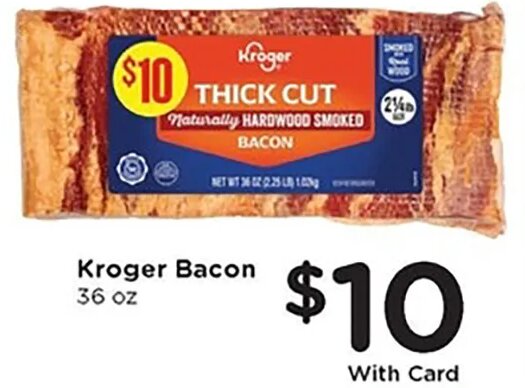 Kroger Bacon at Kroger