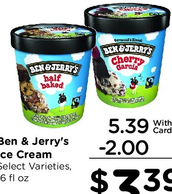 Ben & Jerry's Ice Cream at Kroger