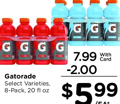 Gatorade at Kroger