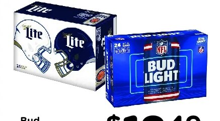 Bud, Miller or Coors at Kroger