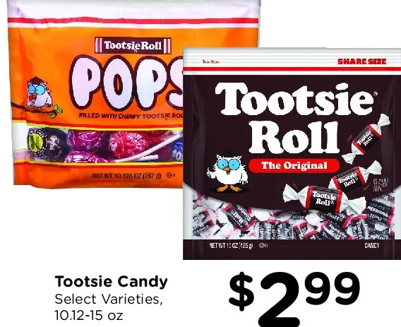 Tootsie Candy at Kroger