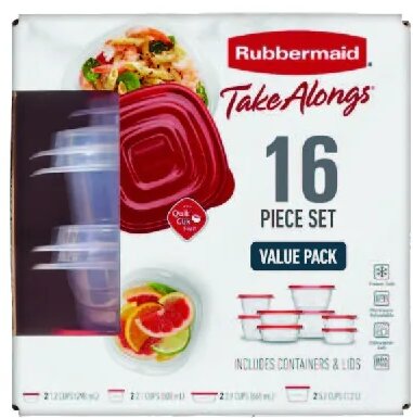 Rubbermaid Food Storage Set