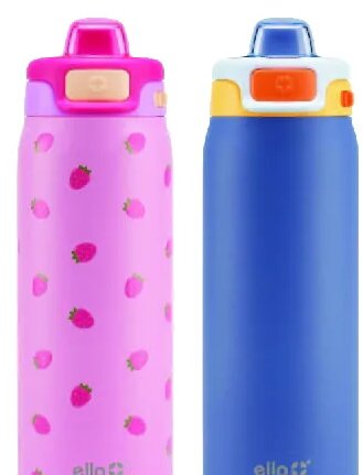Ello Pop & Fill Water Bottle