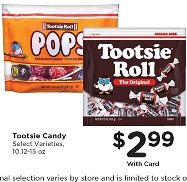 Tootsie Candy at Kroger